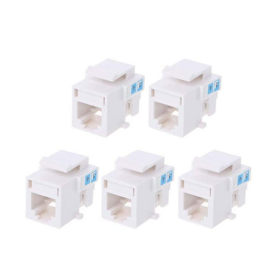 5Pcs Tool-free Telephone Module RJ11 Network CAT3 Voice Module Adapter Extender