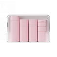 thumbnail image 1 of 5Pcs Travel Bottles for Toiletries - Leak Proof Refillable Containers for Shampoo, Conditioner, Lotion & Body Wash, TSA Friendly，Pink, 1 of 3