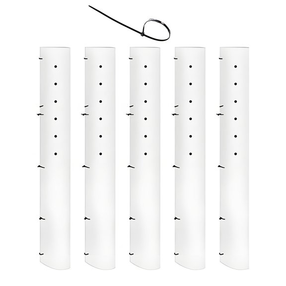 5Pcs Tree Trunk Guard Protector Connectable Panels Outdoor