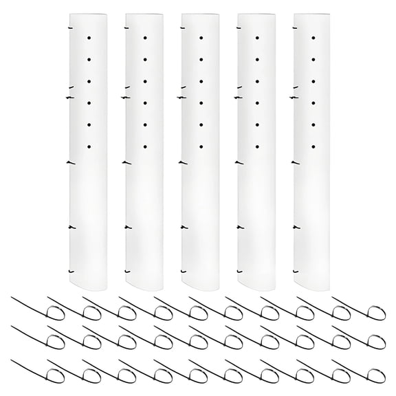 5Pcs Tree Trunk Guard Protector Connectable Panels Outdoor