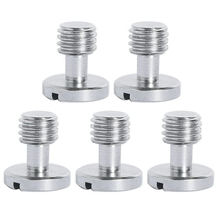 5Pcs Tripod Screws 3/8 Inch Camera Quick Release Screws Camera Rig Accessories