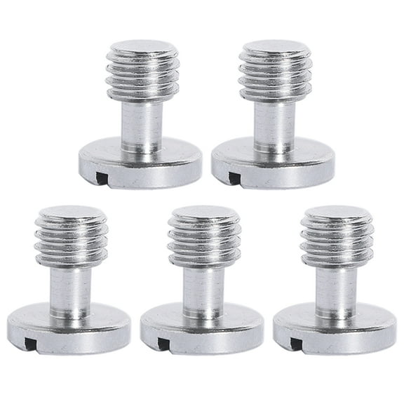 5Pcs Tripod Screws 3/8 Inch Camera Quick Release Screws Camera Rig Accessories
