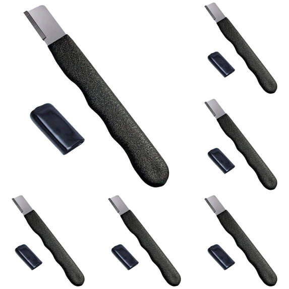 5Pcs Tungsten Carbide Blade Sharpener, Portable Garden Tool Sharpener Lightweight Sharpener for Pruning Shears Scissors Clippers Knives Outdoor Use, By Preplabs