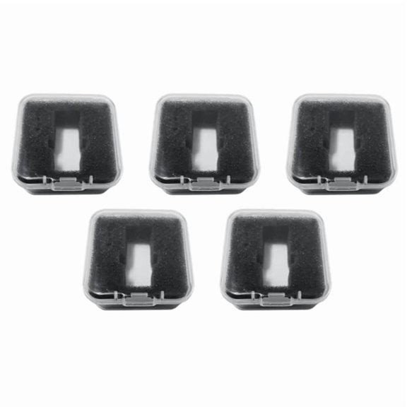 5Pcs Turntable Stylus Display Case Vinyl LP Record Player Storage for Gramophone Accessories