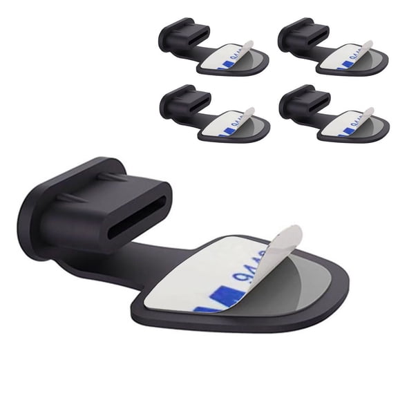 5Pcs USB C Dust Plug Silicone Detachable Adhesive Anti-Lost Anti Dust Plug Cover Compatible with iPhone 17/16/15 Galaxy S25/S24/ Note 20/ Z Fold6/ Pixel 9 Moto Edge+ Type C Port Device