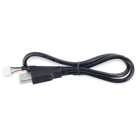 5Pcs USB to 4Pin Set Cable for Camera Modules Camera Module Data Connection Cable 4P 2.0mm 1meters,5 x Camera Module Data Connection Cable,Black