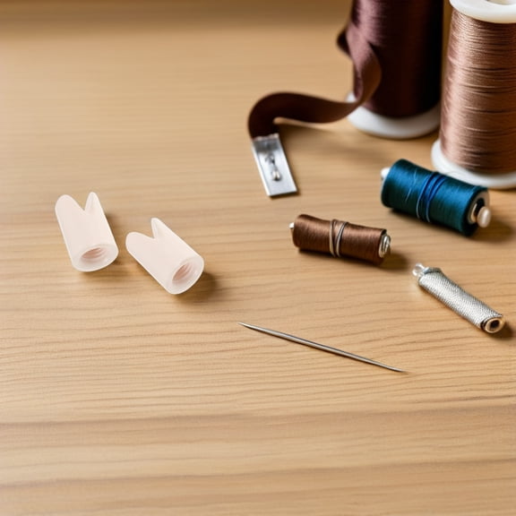 5Pcs Universal Ceramic Sewing Machine Thread Guide Plate Compatible with Needle Bar Textile Parts