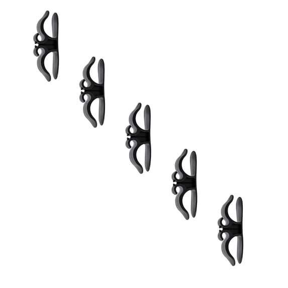 5Pcs Upgraded Adhesive Cord Holder Cord Wrapper for Appliance,Home Appliances Cord Hider Stick on Pressure Cooker,Mixer,Blender,Coffee Maker,Air Fryer,Cord Winder Cord Organizer for Kitchen Appliance