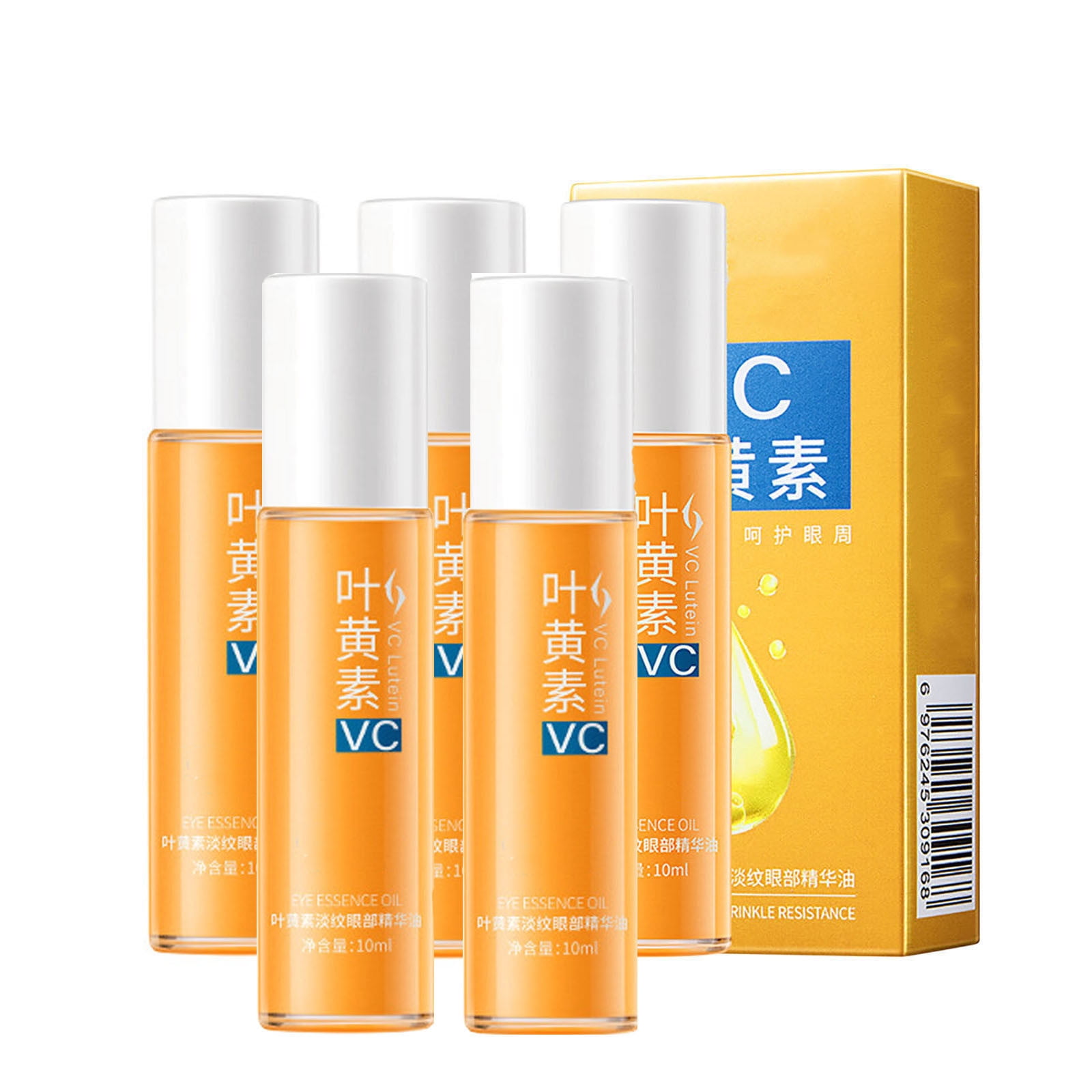 3Pcs VC Anti-Wrinkle Eye Serum Oil, Lutein Eye Essence Oil