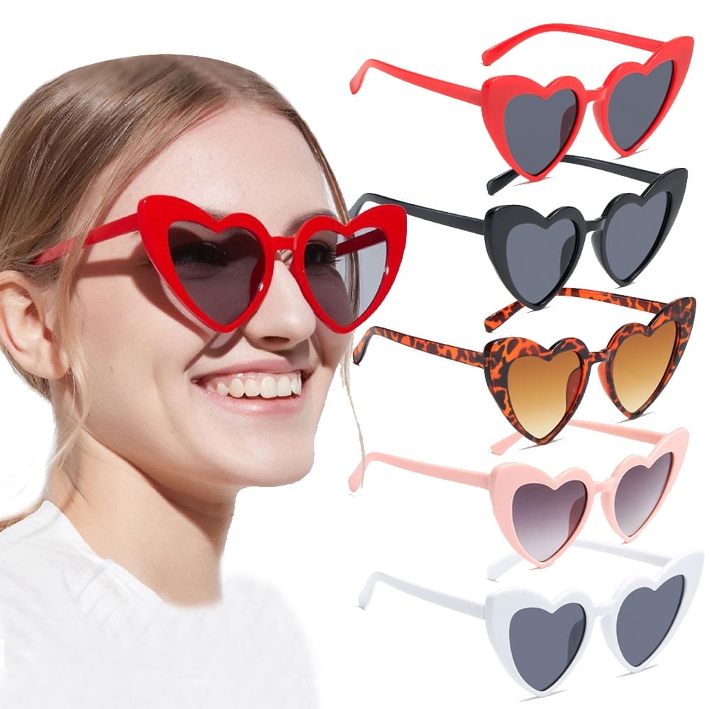 GEEGVV] 良かっ Women Fashion Oversized Heart Shaped Retro