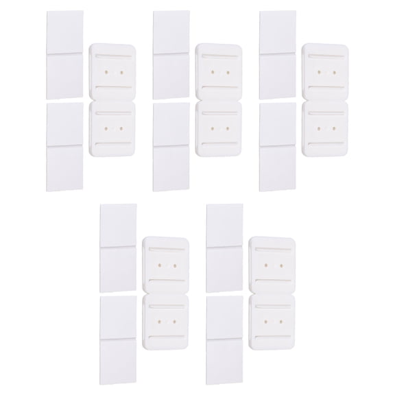 5Pcs Wall Adhesive Hook Wire Shelf Wall Mount Sticker Fixing For Kitchen Bathroom Gadget Home Electronic
