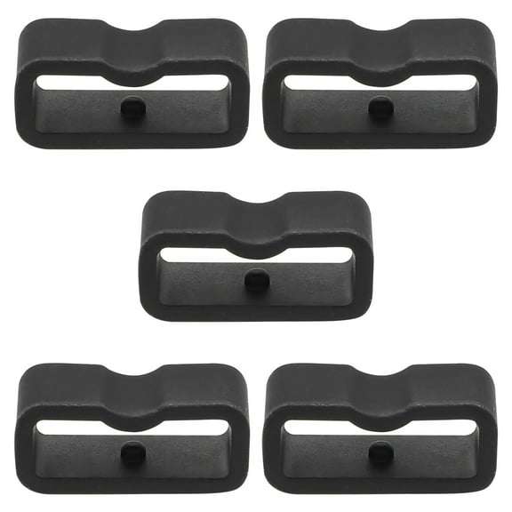 5Pcs Watch Band Fastener Ring Silicone Watch Strap Retainer Rings Watch Supplies