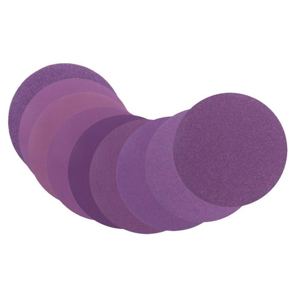 5Pcs Waterproof White Corundum Sandpaper 5 Inch Sanding Disc 60-1000Grit Sandpaper For Wood Furniture Metal Automotive Polishing 240# Smile Home