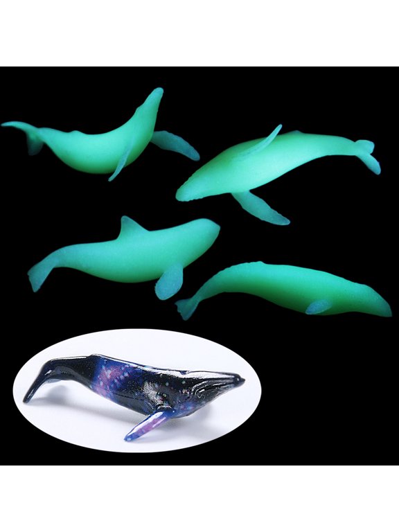 5Pcs Whale Modeling Resin Mold Whale Fillers Resin Art Craft
