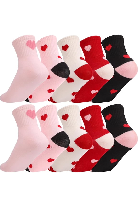 5Pcs Woman Fun Socks, Funky Socks, Fun Socks, Fun Socks for Woman, Funny Socks for Woman, Casual Soft Knit Daily Wear Breathable Socks, Multicolor