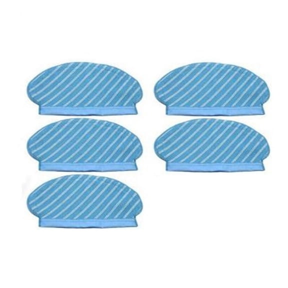 5Pcs for Ozmo 920/950 Vacuum Cleaner Parts for Ozmo 920/950 Replacement Mop Cloth Pad,5 x mop cloth,blue