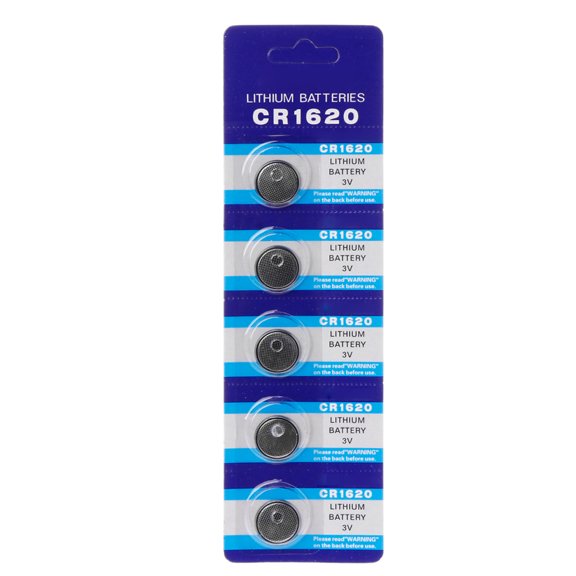 5Pcs/pack CR1620 Button Batteries DL1620 ECR1620 BR1620 Cell Coin 3V 1620 for Watch Electronic Remote