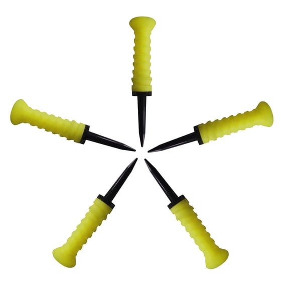 5Pcs/pack Castles Golfs Tees Set Golfs Tees Driver Training Accessory Golfs Support Tees Golfs Base Golfs Tees Set