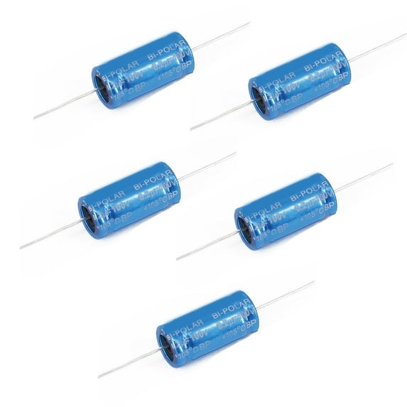 5Pcs/set 100V Capacitors for Midrange and Tweeter Speakers