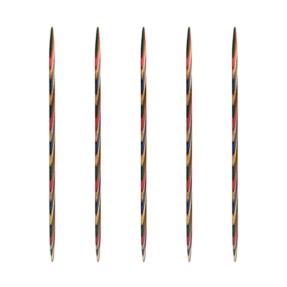 5Pieces Colorful Knitting Needle Double Pointed Knitting Needle Set for Weaving Sweater Blanket Scarf Hat Sock Bag