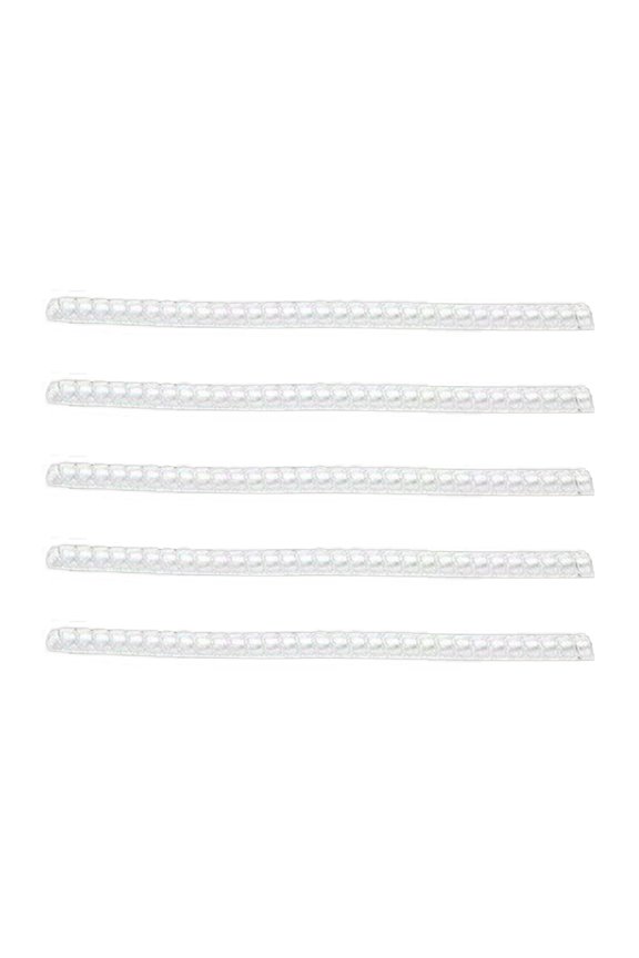 5Pieces Flexible Rings Size Adjusters Rings Resizer Set with Clear Spring Coils for Secure and Comfortable Wear