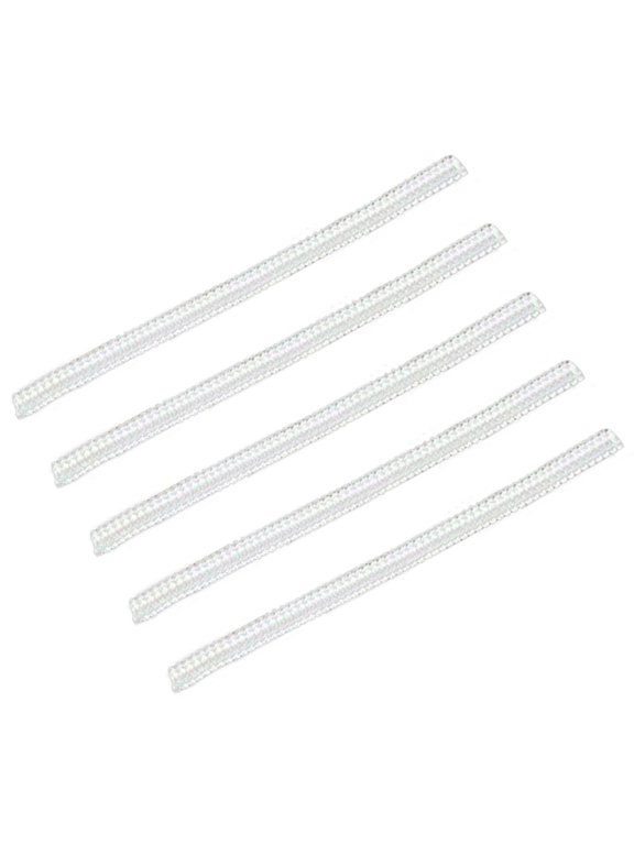 5Pieces Flexible Rings Size Adjusters Rings Resizer Set with Clear Spring Coils for Secure and Comfortable Wear