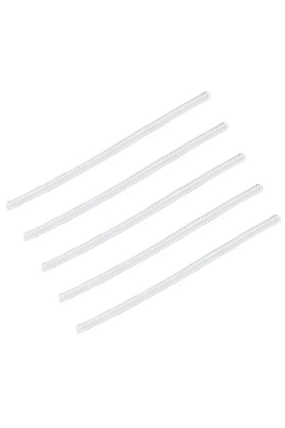 5Pieces Flexible Rings Size Adjusters Rings Resizer Set with Clear Spring Coils for Secure and Comfortable Wear