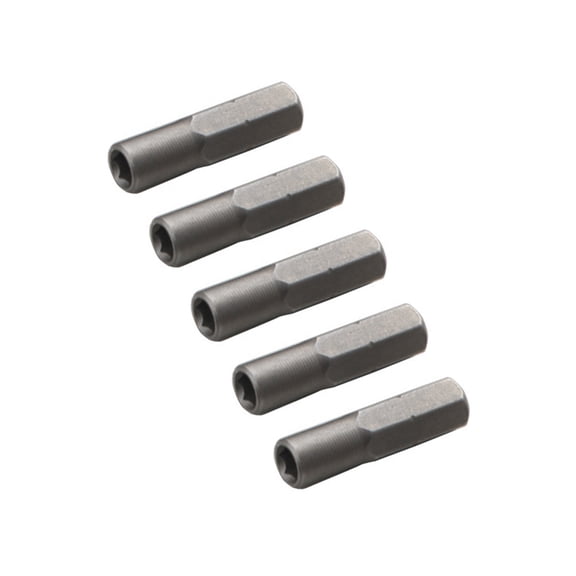 5Pieces Hexagonal Bit Adapter 1/4inch to 4mm Socket Shank for Precise Bit Set and Screwdriver