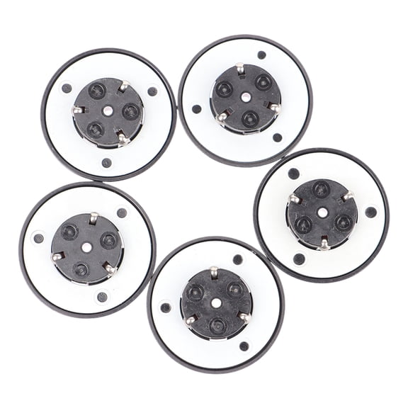 Universal Plastic Spindle Hubs CDs Holder CDs ROM Motor Trays Set Of 5 For Gaming Consoles And Opticals Disc Drive