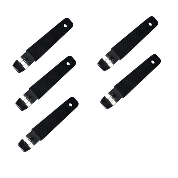 5Pieces Pocket Sized Caps Remover For Pills Bottles Beverage Can Strong Plastic Materials Convenient