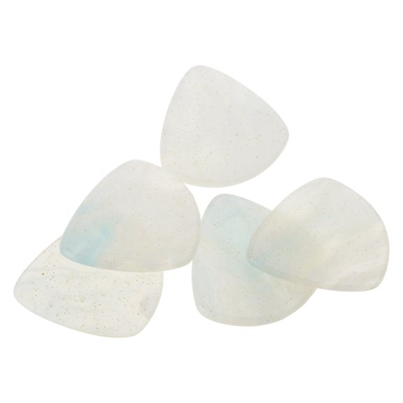 5Pieces Professional Resin Guitar Picks Guitar Plectrums for Fast Playing with Ergonomic Grip and Multiple Color Option