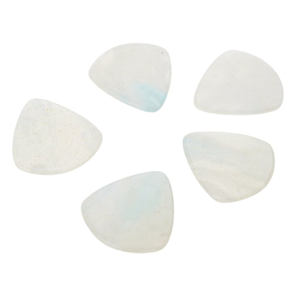 5Pieces Professional Resin Guitar Picks Guitar Plectrums for Fast Playing with Ergonomic Grip and Multiple Color Option