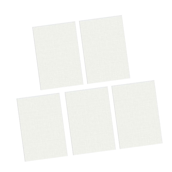 5Pieces Softcover Notepads Thread Binding Notebook 60 Pages Unlined/Dotted/Gridde/Lined for Writing Sketching Journaling