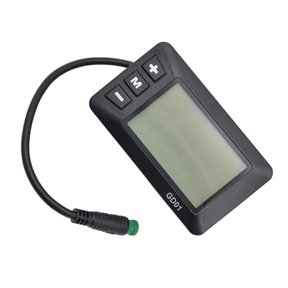 5Pin Plug Electric Scooter Speedometer Odometers for 22.2mm Handlebar Electric Display 24V-48V LCD Display