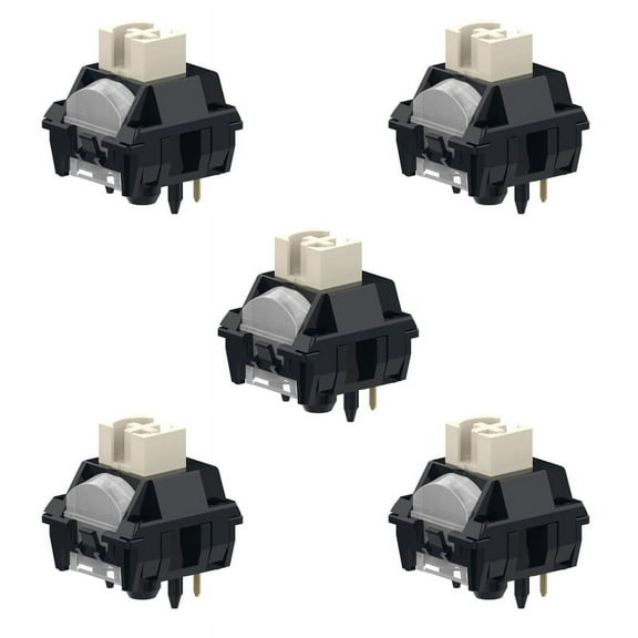 5Pins TTC Hey Linear Switch Pre-Lubed Switches for Mechanical Keyboard 5PCS/Set