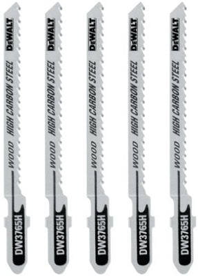5Pk Bi-Metal Jig Saw Blade, 3" L, 18 TPI Dewalt Metal Cutting DW3774-5