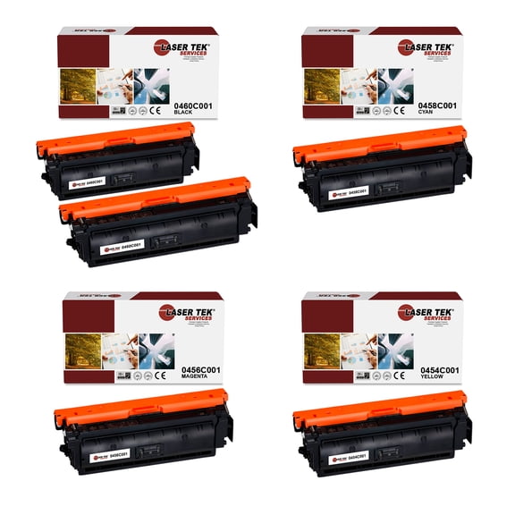 5Pk LTS 040 040K 040C 040M 040Y Compatible for Canon ImageClass LBP712Cdn Toner