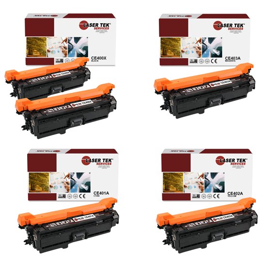 5Pk LTS 507X BCMY HY Compatible for HP LaserJet 500 M551dn M551n Toner Cartridge