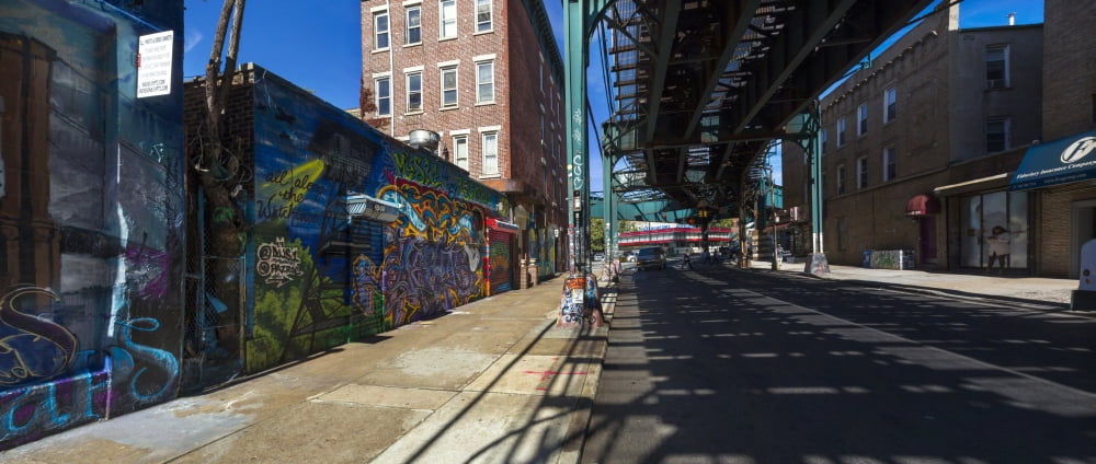 5Pointz Aerosol Art Center Long Island City New York City New York State USA Canvas Art - Panoramic Images (36 x 12)