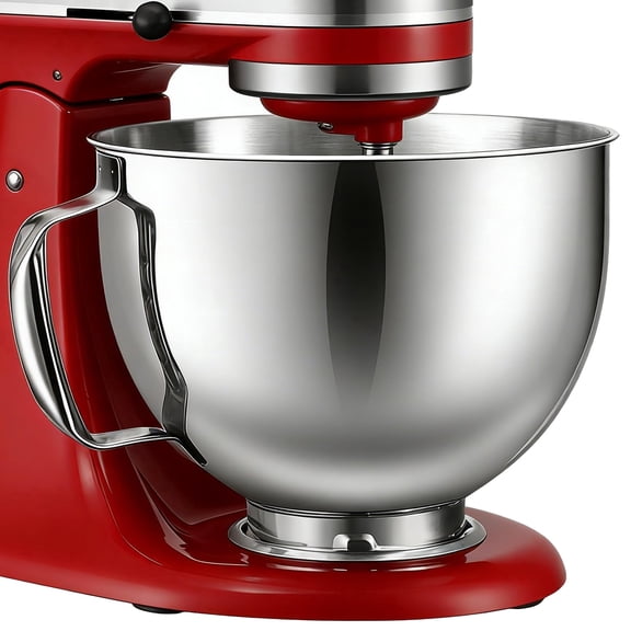 5QT Stainless Steel Mixer Bowl for KitchenAid 4.5-5 QT Tilt-Head Stand Mixers, with Anti-slip handle and Prominent Clasp, for KitchenAid Accessories and Attachments