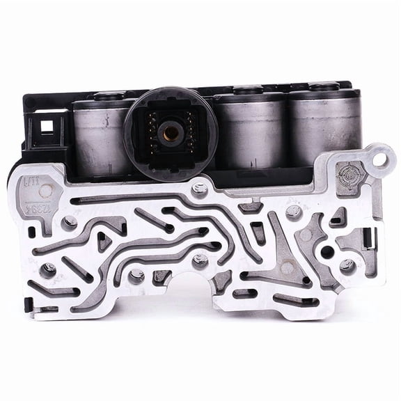 5R55W 5R55S Transmission Shift Solenoid Pack Block OEM Tested, Automatic Transmission Solenoid Kit Replacement, Fits Ford Explorer Mustang Mountaineer Aviator Lincoln LS