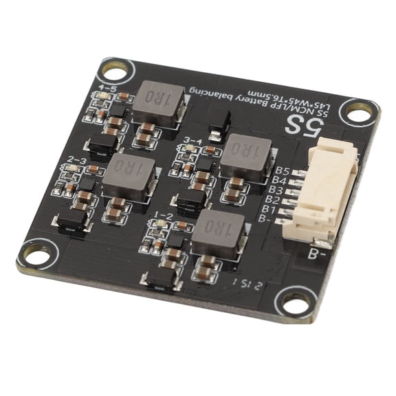5S 1.2A Inductive Battery Balancer Active Equalizer Board, Professional 2.0-4.5V Ternary Iron Lithium Battery Balancer Module (10 inches / 25.4 cm)