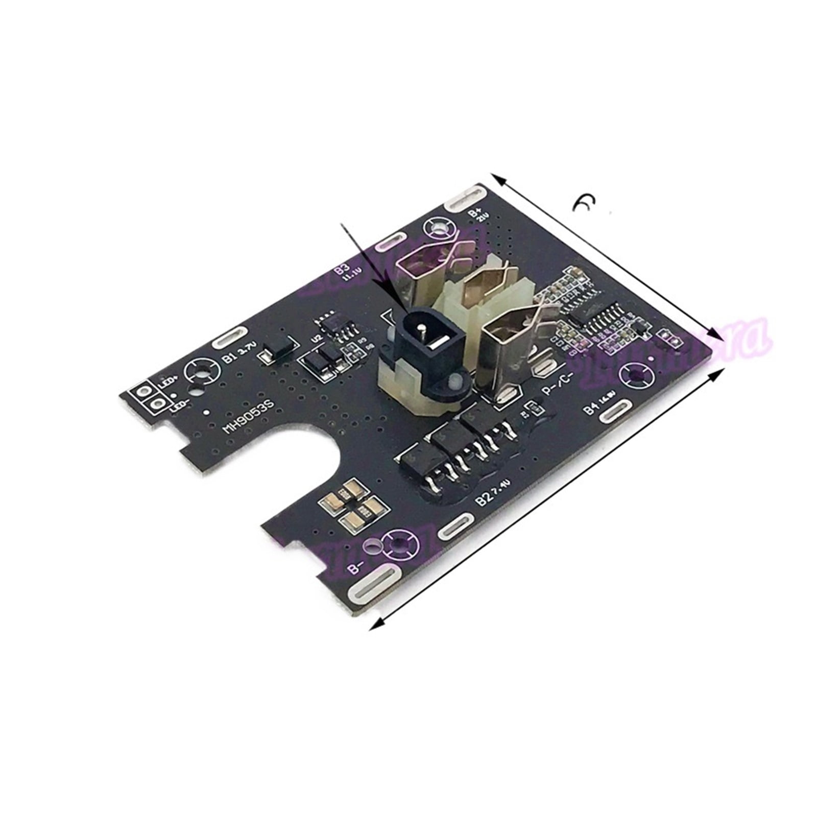 5S 18V 21V 35A BMS 18650 Lithium Battery Protect Board Balance With DC For Electric Drill Screwdriver Batteries Use ,Detection Circuit