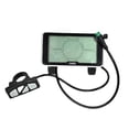 thumbnail image 1 of 5S Protocol 24V 36V 48V LCD C600 Big 4 Inch Big Screen Electric Bicycle Display with Waterproof Connector, 1 of 5
