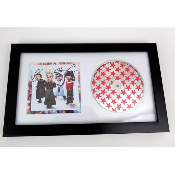5SOS 5 Seconds of Summer Signed Everyone's A Star CD Framed PSA/DNA COA A