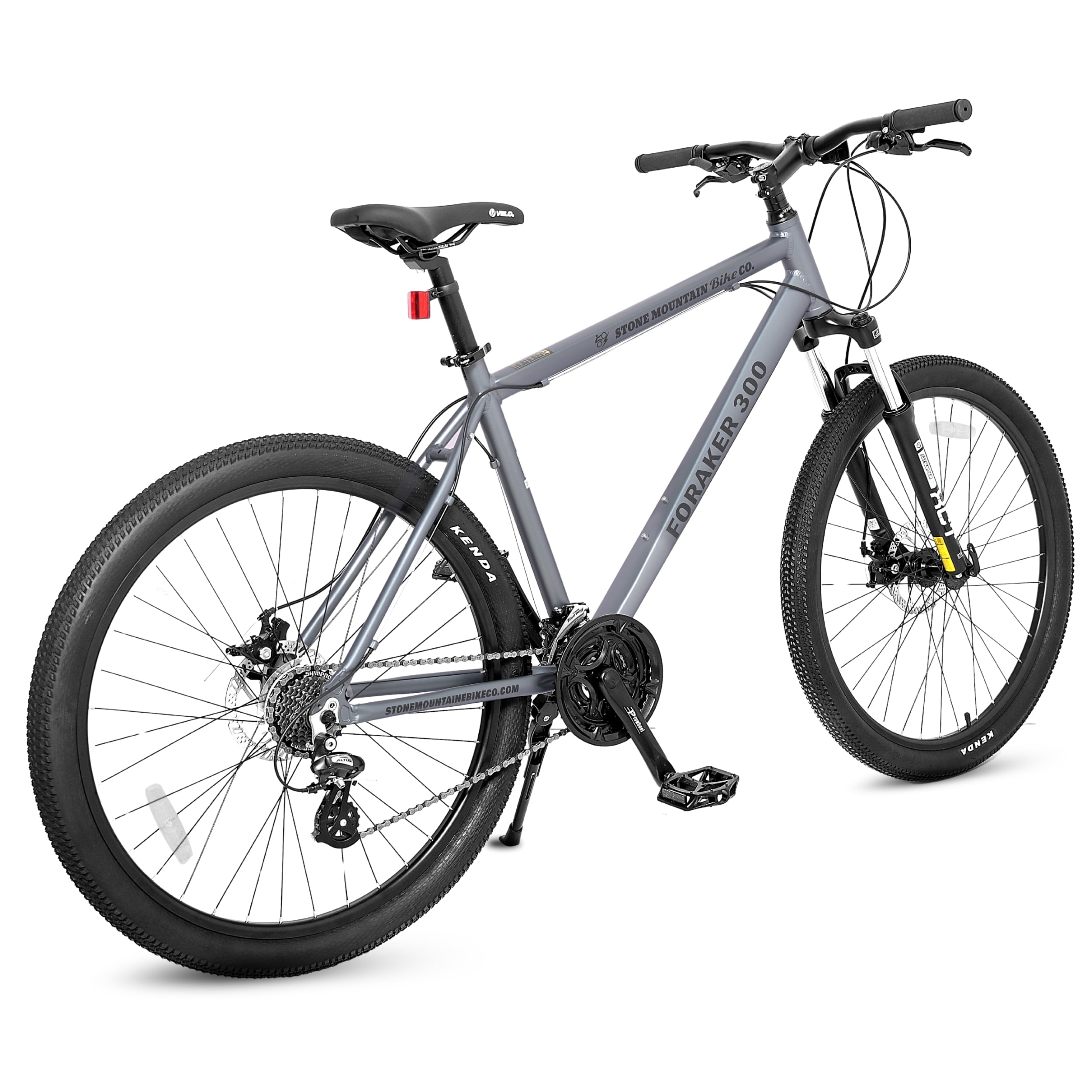 5Seconds Foraker 300 Hybrid Bike, 21 Speed, Aluminum, Charcoal