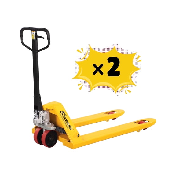 5Seconds 5500 lb. Max Weight 48 x 27 in Manual Pallet Truck