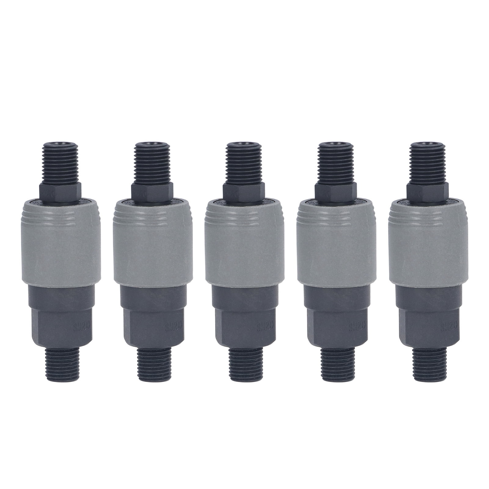 5Set Self Locking Quick Connect C Type Hose Connects Fitting for