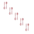 thumbnail image 1 of 5Sets (10Pcs) Silicone Cooking Spoons, Nonstick Heat Resistant Spoons for Cooking,Slotted and Solid Serving Spoon for Mixing, Stirring Kitchen Cooking Utensils, Dishwasher Safe,Pink, 1 of 4