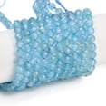 thumbnail image 1 of 5Strand Natural Blue Topaz Beads Strands Faceted Round 6mm Hole: 1mm 64~65pcs/strand 15.20~15.28 inch(38.6~38.8cm), 1 of 5